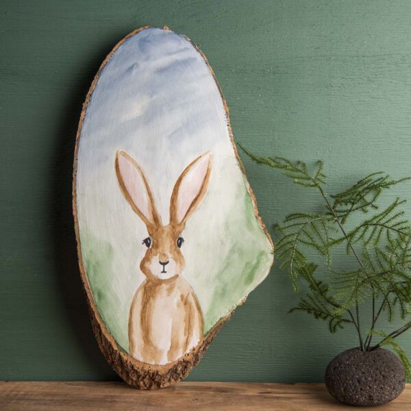 Sulu boya Duvar Panosu – Tavşan
